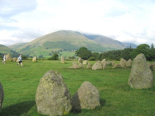 View from Castlerigg stone circle