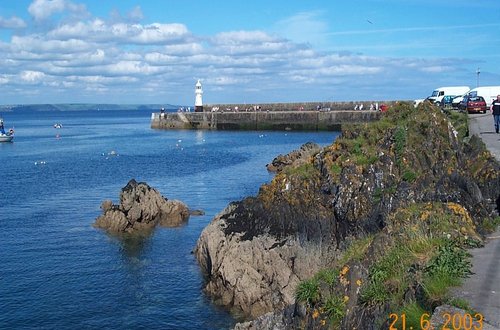 Lighthouse at Mevagissey, Cornwall