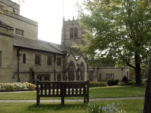 Bradford Cathedral and Gardens.