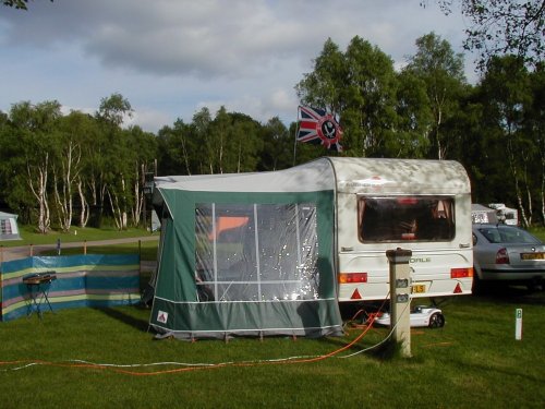 Caravan Club Caravan, Site Clumber Park