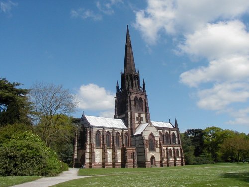 Gothic Revival Chapel at Clumber Park, Worksop, Nottinghamshire