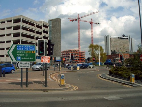 View of Leeds from Leeds Metropolitan University.