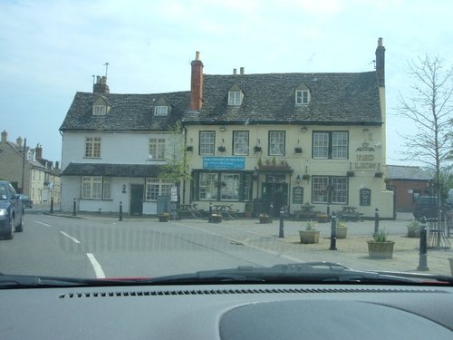 The Red Lion Pub somewhere in Oxford.