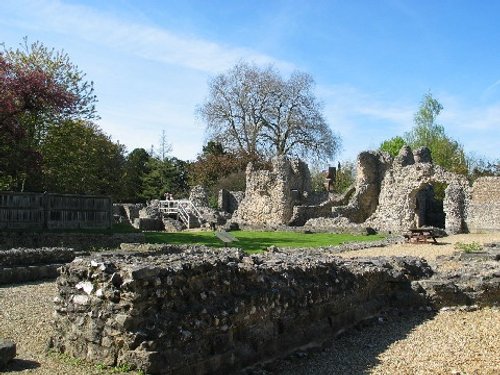 Wolvesey Inner Bailey