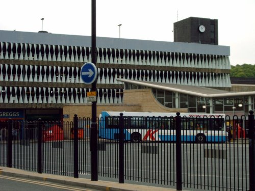 Bus Station and Airedale Centre multi storey car park, Keighley.