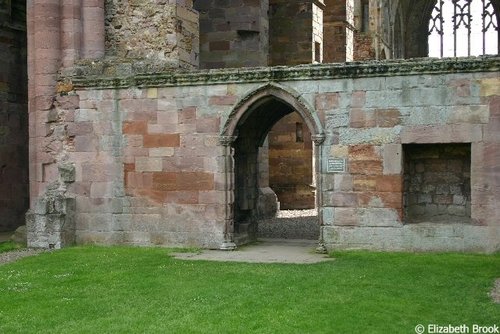 Melrose Abbey, Scotland