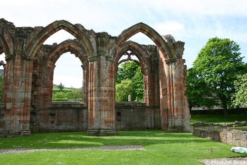 Melrose Abbey, Scotland