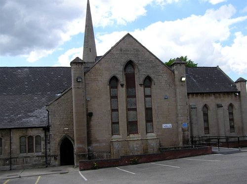 Trinity Arts Centre, Gainsborough, Lincolnshire - the east side