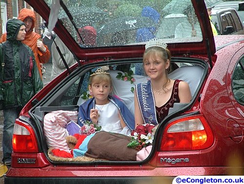 Congleton Carnival Queen 2004. Congleton, Cheshire