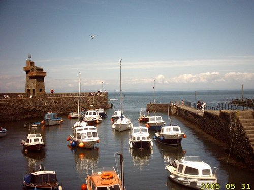 The harbour at Lynmouth, Devon