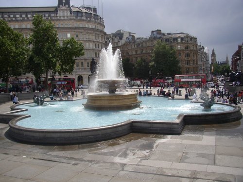 Fountain in Trafalgar Square