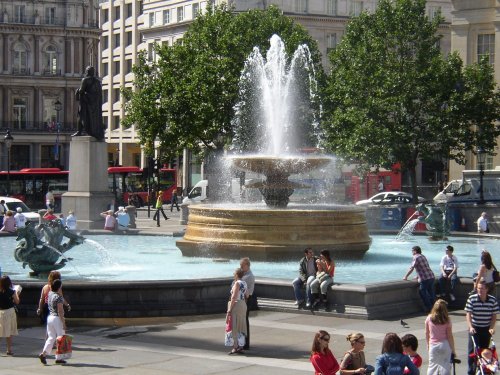 Fountain in Trafalgar Square