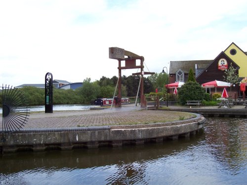 arriving at Festival Marina, Stoke on Trent