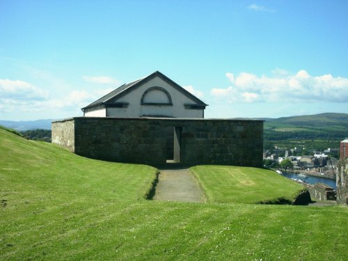 The magazine at Dumbarton Castle