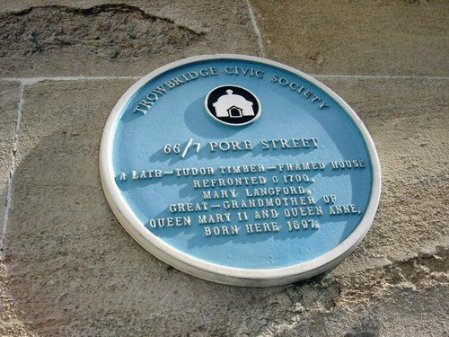 Trowbridge Civic Society Plaque