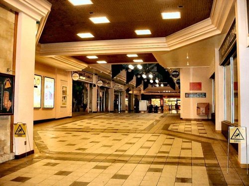 Castle Place Shopping Centre on Site of Old Market Hall