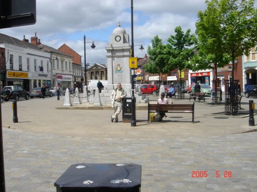Town Square in Pontefract, West Yorkshire