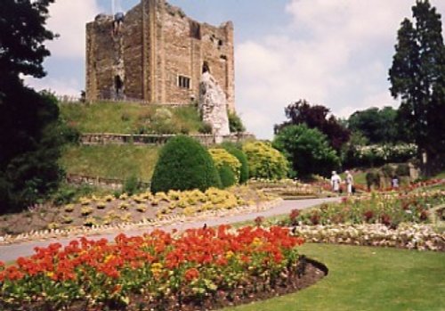 The remains of Guildford Castle, Guildford, Surrey