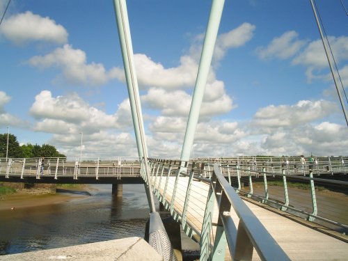 Lancaster's Millenium bridge. 2005