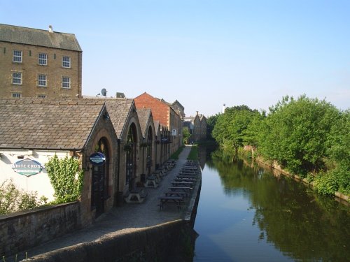 Lancaster's White Cross. Great pub on the canal