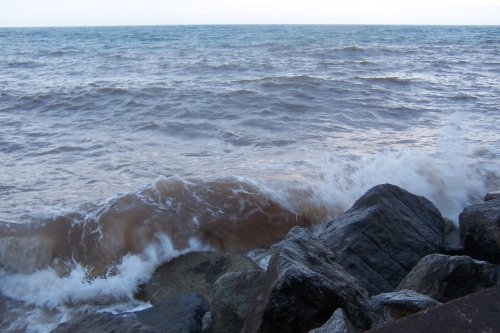 The Sound of the Sea at Sidmouth, Devon