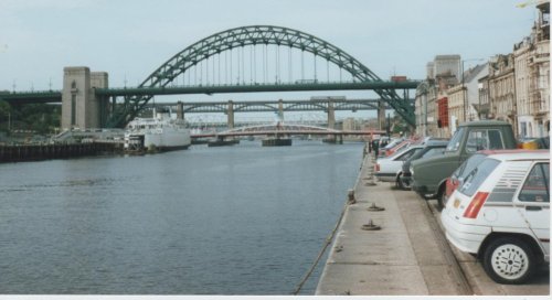 Newcastle Upon Tyne quayside