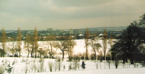 . Sudbury, Greater London. Horsenden Hill In The Snow