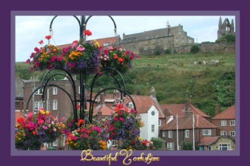 The beautiful town of Whitby in Yorkshire