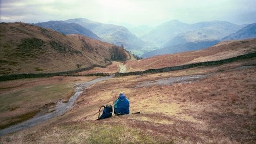 Borrowdale from Puddingstone lane below Brund Fell, Watendlath