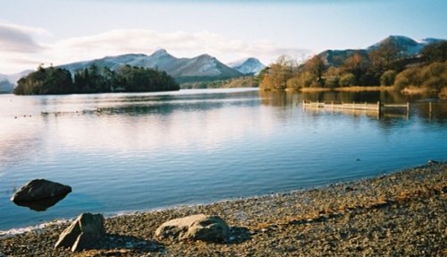 Cat Bells from across Derwent Water, Cumbria