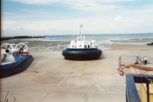 Ryde, Isle of Wight. Hovertravel