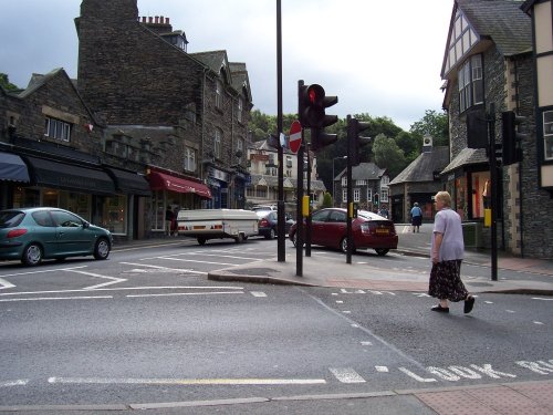 Ambleside town centre. July 05