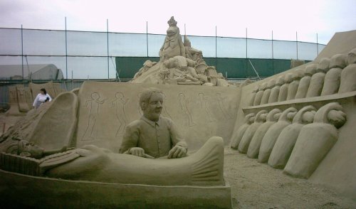 Brighton sand festival. 26.07.05