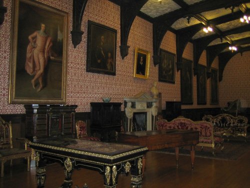 Newstead Abbey, interior