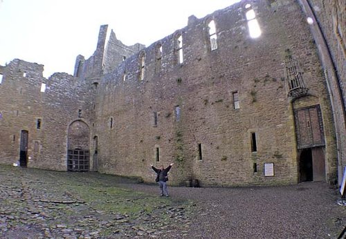 Castle Bolton,
Yorkshire Dales, England. Courtyard area. Taken during my honeymoon in Sept. 2004.