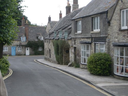 road in Corfe