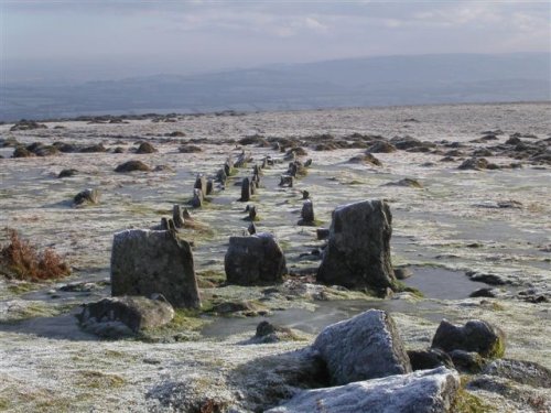 Cosdon Hill Cemetery, Dartmoor, Devon