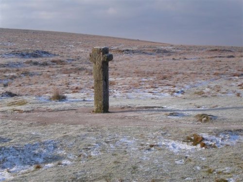 Seawards cross, Dartmoor