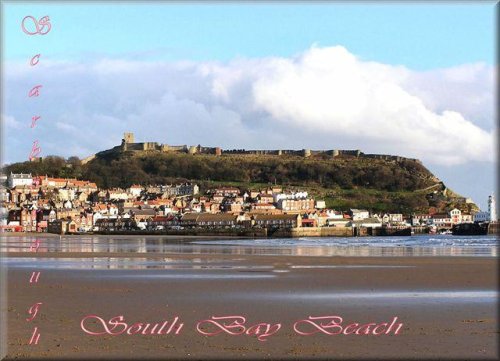 Scarborough, looking towards the castle and Castle Cliff. Photo by Carl Tappin