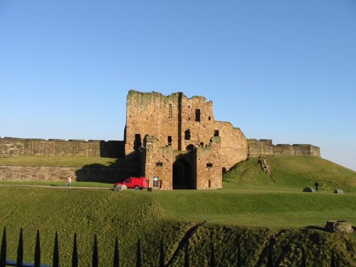 Photograph of the entrance to Tynemouth Priory, Tynemouth, Tyne & Wear