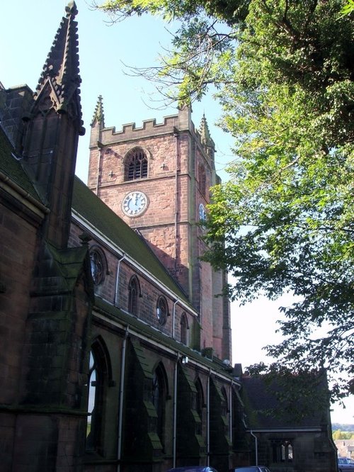 St Giles Church, Newcastle-under-Lyme, Staffordshire