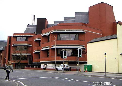 Chesterfield in Derbyshire
The public library building