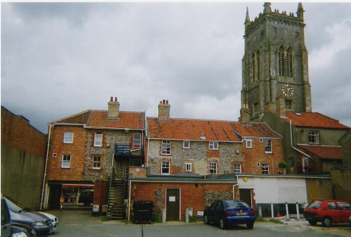 The Old Ship Hotel from the courtyard 2004