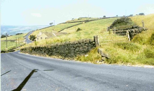 Countryside around Halifax, West Yorkshire