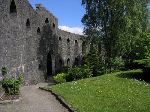 Oban, inside McCaig's tower