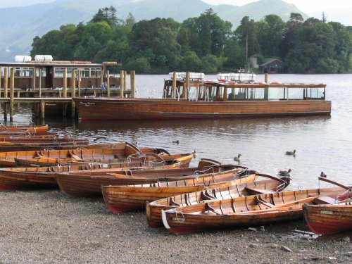 Main docks and boat rental, Keswick, Derwent water