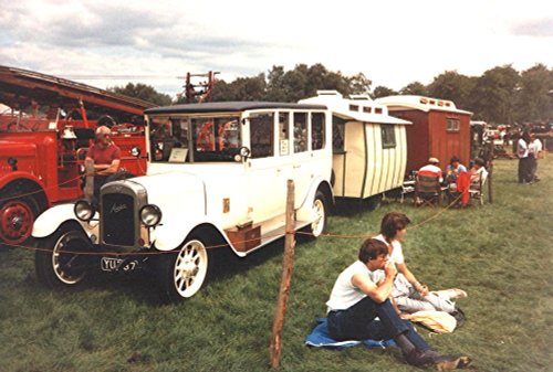 Austin car & caravan 1920s