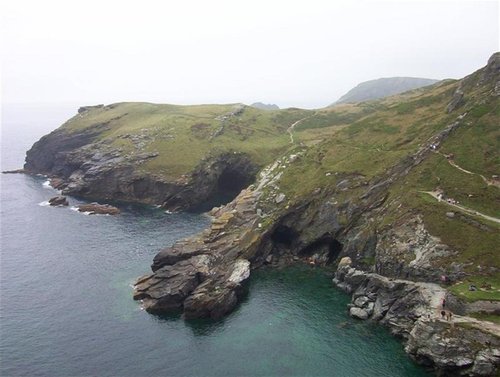 Dragon or Dinasaur? Tintagel, Cornwall