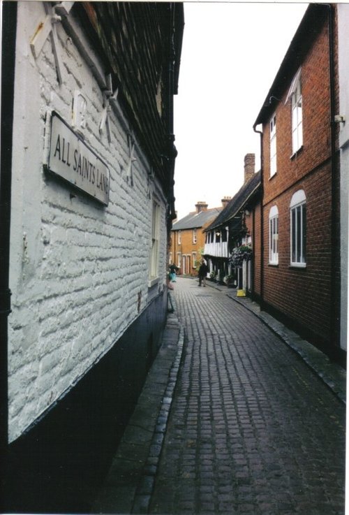 All Saints Lane, Canterbury, Kent