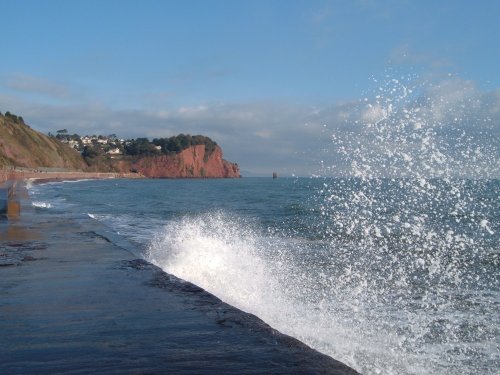 Parson and clerk rocks, Teignmouth, Devon